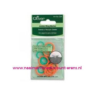 Clover 354 Jumbo Stitch ring markers / 011849