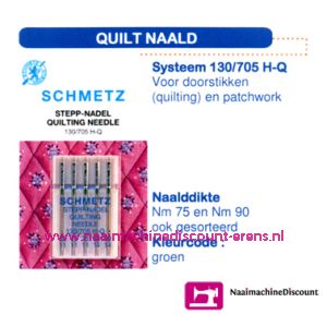 Quilt Naalden 130/705 H-Q-75-90 assortie - 1717