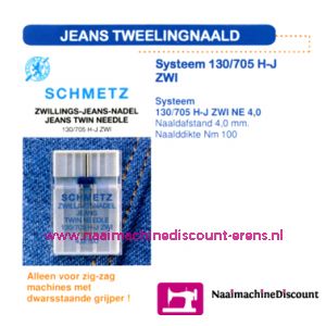 Tweeling Jeans 130/705 H-J ZWI-100  4,0 mm. - 1727