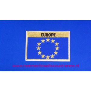 Europe + Gouden Sterren rond - 2843