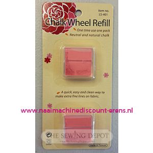 Chalk Wheel Refill Rose
